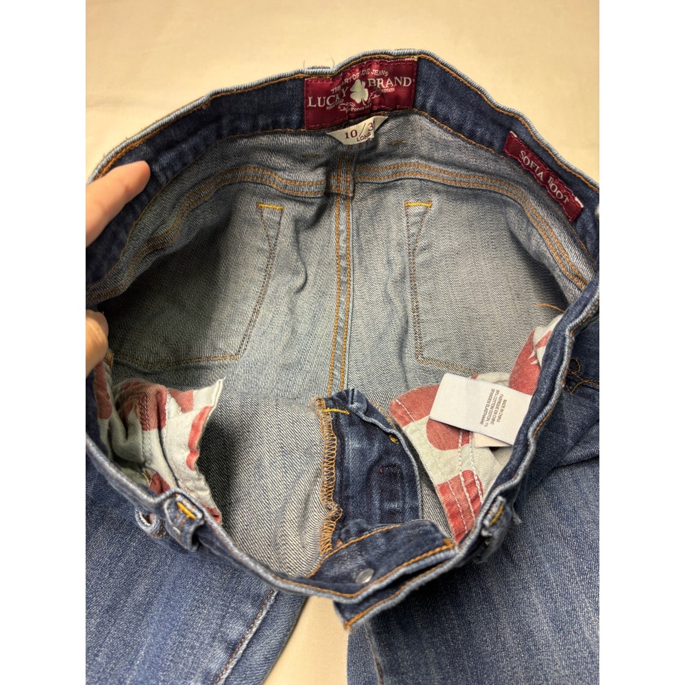Lucky Brand Sofia Bootcut Jeans Medium Wash‎ Denim Women Size 10 W30 L33 - Picture 4 of 15